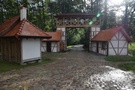 Moryń. Brama ośrodka CKW Szafir.