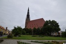 Chojna. Obejrzelimy z zewntrz koci NMP.