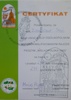 Certyfikat 2003 Zdzisawa Stecia