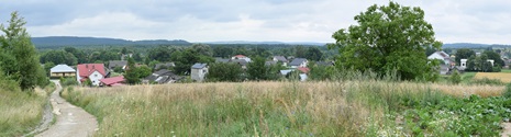 Widok na Zwierzyniec z podejcia na Gr Dbrowa.