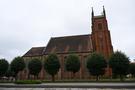 Dobiegniew. XV-wieczny kościół Chrystusa Króla.