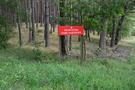 Ukazał nam się napis Drawieński Park Narodowy.