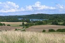 Za Alinowym Wzgórzem z malowniczym punktem widokowym opuściliśmy niebieski szlak... 