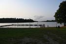 Cieszyno. Przed samą miejscowością duża plaża.