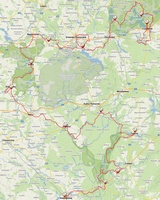 2025. Mapa naszej trasy